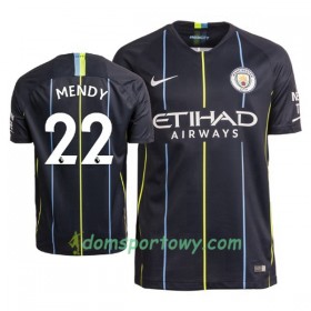 Koszulka Manchester City Benjamin Mendy 22 Wyjazdowe Koszulki Piłkarskie 2018-2019 Krótki Rękaw